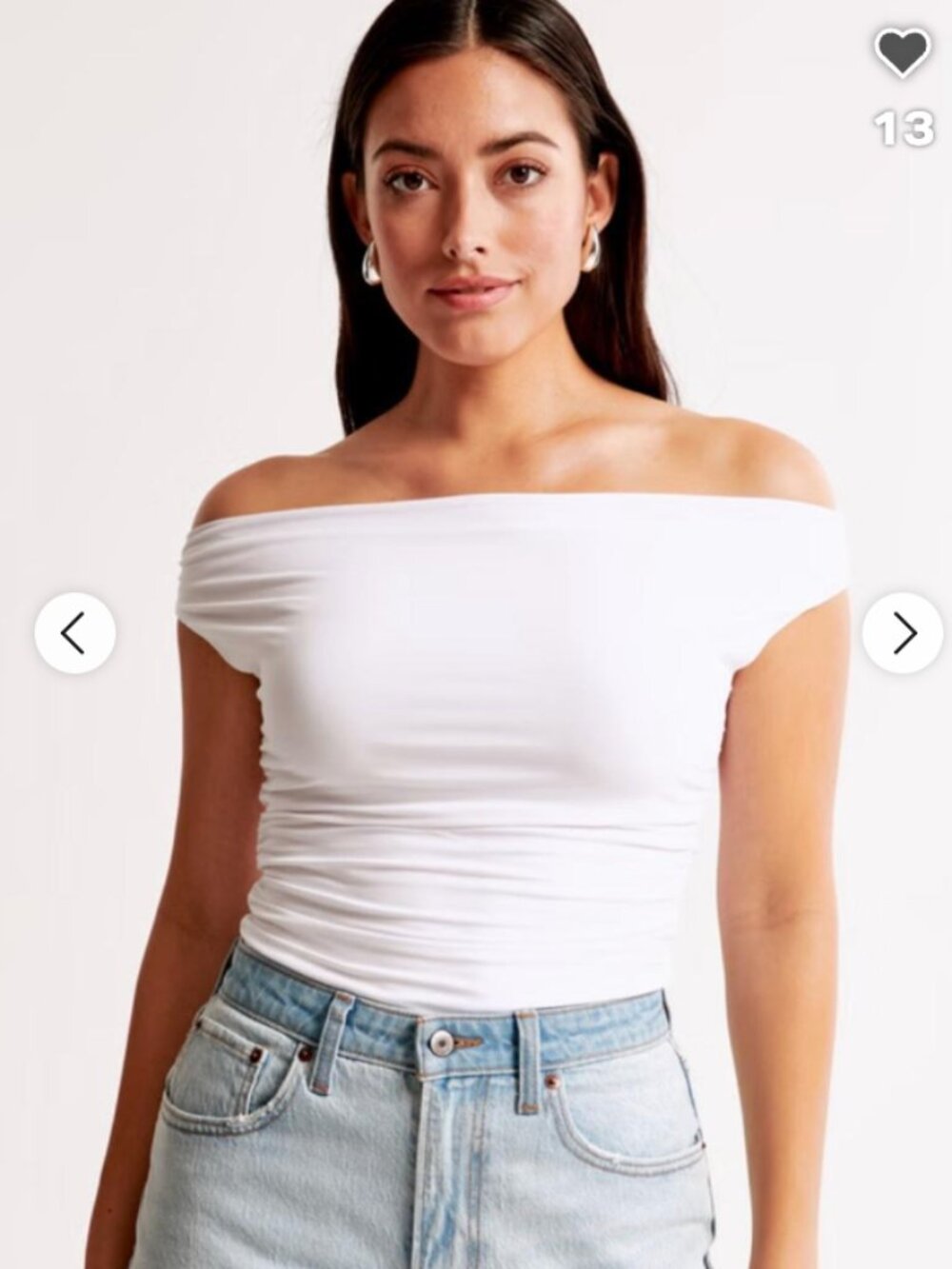 Abercrombie & Fitch Asymmetrical Top